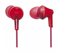 Auriculares intrauditivos panasonic rp-hje125/ jack 3.5/ rojos