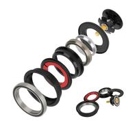 Auriculares para bicicleta, tubo recto, 44/55 mm, tubo cónico recto, bicicletas de montaña, bicicletade carretera, rodamientos dobles sellados, auriculares