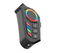 Auriculares para casco de motocicleta, de comunicación inalámbrica, luz colorida, impermeable, asistente de voz, cancelación de ruido, auriculares para mujeres, motos de nieve, ciclismo al