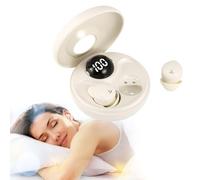 Auriculares para Dormir, Auriculares de Silicona líquida para, Bluetooth 5.3, Bluetooth con cancelación de Ruido de 30 Horas, diseñados para la Vida Nocturna