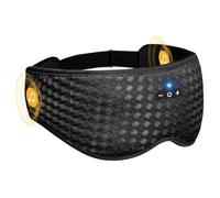 Auriculares para dormir: correa ajustable para la cabeza de malla transpirable, auriculares con hebilla, auriculare inalámbricos, antifaz | Máscara de ojos para familiares, amigos, hombres,