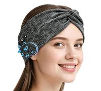 Auriculares para Dormir, YiYunTE Cascos para Dormir con CancelacióN Ruido, Bluetooth Diadema Antifaz Cinta Auriculares Dormir de Lado, Sleep Headphones Regalo Original Hombre Mujer para Deportes Viaje