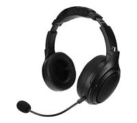 Auriculares para Juegos, 2.4G Auriculares Inalámbricos para Juegos Controlador Recargable Tipo C Dongle USB de 40 Mm para Teléfono (Negro)