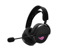 ASUS ROG Pelta - Auriculares Gaming inalámbricos, BT, ROG SpeedNova 2.4 GHz, USB-C, 309g, transductores ROG de 50 mm, micrófono Boom 10mm, batería 60h, Compatible con PC, Switch, PS5 - Negro