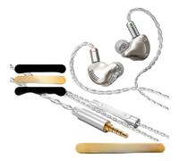 Auriculares para juegos con cable in-ear con aislamiento de ruido, micrófono desmontable para Xbox One Switch PC 1,2 m (B)