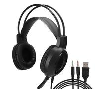 Auriculares para juegos con cancelación de ruido, sonido envolvente LED, sonido de calidad de estudio, controladores direccionales y micrófono con