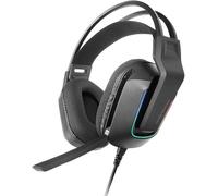Auriculares Gaming con Micrófono Mars Gaming MH-Strike/ Jack 3.5/ USB/ Negros