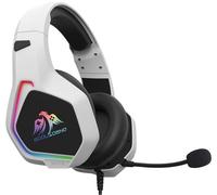 Auriculares para juegos G6 con micrófono (blanco) - COOLSOUND