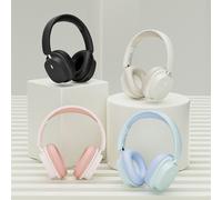 Auriculares para juegos Jacenvly2024, inalámbricos Bluetooth con cancelación de ruido, largo alcance, en liquidación, color negro.