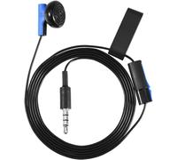 Auriculares para juegos para controlador de PS4, auriculares para juegos de una sola oreja de 3.5 mm con micrófono, auriculares ligeros para chat en línea y audio de juego claros, compatibles con Sony