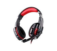 Auriculares para juegos para PS4, PC Gaming Headset Over-Ear con micrófono Luz LED Cancelación de ruido y control de volumen para computadora portátil Mac Nintendo Switch Nueva Xbox One PS4