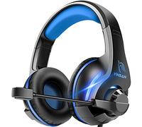 Auriculares para Juegos para PS4 Xbox One, YinSAN Gaming con micrófono, Sonido estéreo, Aislamiento de Ruido y Control de Volumen, para PC, portátil, Mac y Smartphone