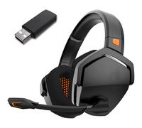 Auriculares para juegos versátiles, latencia ultrabaja para PS5, PC, Switch, duración de batería extraordinaria para sesiones prolongadas,