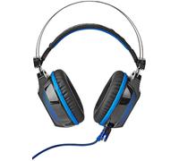 Auriculares para juegos Wradrin GHST500BK con micro USB (negro/azul) - NEDIS