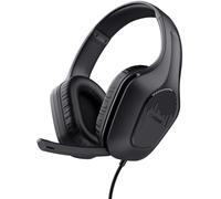 Auriculares Gaming con Micrófono Trust Gaming GXT 415 Zirox/ Jack 3.5/ Negros