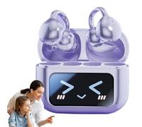 Auriculares para la supresión de Ruido | Auriculares de 2.56 Pulgadas con un Ruido de Ruido | ABS Proof -Arphones Clip en con Pantalla de Pantalla táctil LCD para la música Sports Travel