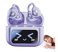 Auriculares para la supresión de Ruido | Auriculares de 2.56 Pulgadas con un Ruido de Ruido | ABS Proof -Arphones Clip en con Pantalla de Pantalla táctil LCD para la música Sports Travel