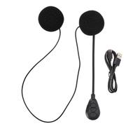 Auriculares para motocicleta con kit de micrófono universal, auriculares intercomunicadores para casco, cancelación de ruido CVC, música estéreo,