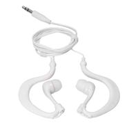 Auriculares para Natación, Anticorrosión, Enchufe de 3,5 Mm, Resistente Al Agua, de Sonido, Auriculares de Conducción ósea para Correr, Caminar, Nadar(Blanco)
