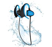 Auriculares para Natación - Auriculares Subacuáticos BT Impermeables IPX8 con Instrucción de Voz Inteligente y Reducción de Ruido para Surfear y Bucear (BLUE)