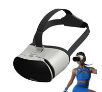 Auriculares para teléfono ajustable - Gafas de realidad virtual 3D portátiles | para juegos y contenido inmersivo con un diseño cómodo