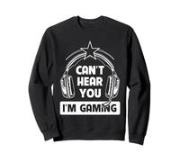Auriculares para Videojuegos Can't Hear You, Soy Gamer Humor Sudadera