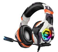 Auriculares para Videojuegos para PS4 PS5 PC, Sonido Envolvente 3D con micrófono con cancelación de Ruido, Auriculares para Xbox One Switch Mac Laptop