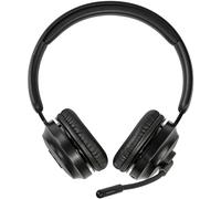 Auriculares PC Auriculares Inalámbricos/Bluetooth con Micro (Negro) - NEDIS