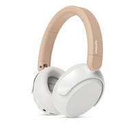 Auriculares Philips 5000 series TAK5500AL/00 inalámbricos y con cable Bluetooth, Cancelación de Ruido, micrófono y compatibilidad asistente de voz, ámbar y blanco