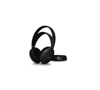 Auriculares Philips 6000 series inalámbricos y con cable TV con carga rápida y base negra