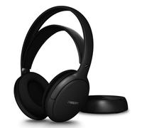Auriculares Philips SHC5200M2/12 inalámbricos RF para TV con micrófono y cancelación de ruido negros
