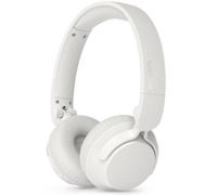 Auriculares Philips TAH4500WT inalámbricos Bluetooth con Cancelación de Ruido, Micrófono y batería de larga duración, blancos