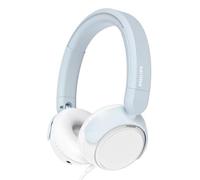 Auriculares Philips TAK2000BL/00 con cable, micrófono integrado y diseño ajustable azul