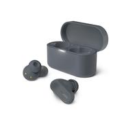 Philips TAT3509GY Auriculares Inalámbricos Bluetooth con Cancelación de Ruido - Pequeños, Sonido Natural, Graves dinámicos, Estuche de Carga de Bolsillo, Llamadas claras - Gris