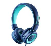 Auriculares Plegables Infantiles K11 de noot Products, sin enredos, Conector Jack de 3,5 mm, con Cable, para iPad, Colegio, Libro electrónico, avión y Tableta, Unisex