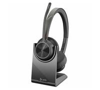 Poly Voyager 4320 UC Stereo USB-A Headset +BT700 USB-A Adapter +Charging Stand 77Y99AA