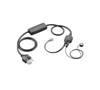 Auriculares Poly APV-63 con cable para telefonía, diseño ergonómico negro