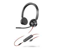 Auriculares Poly Blackwire 3325 Estéreo USB-C con Micrófono y Certificación Microsoft Teams