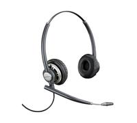 Auriculares Poly EncorePro 720 con cable Quick Disconnect para oficina y cancelación de ruido negros