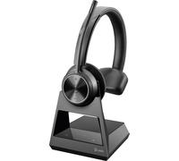 Auriculares Poly inalámbricos DECT con micrófono, control de volumen y batería de 13h, negro