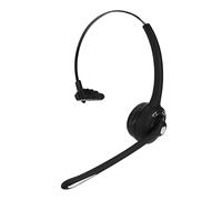 Auriculares Profesionales de un Lado, Auriculares Inalámbricos Monoaurales, Reducción de Ruido, Cómodos, Batería de Larga Duración, Ergonómicos para Seminarios Web de Centros de Llamadas