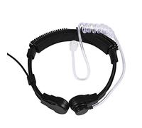 Auriculares Profesionales para Garganta, Walkie Talkie Acoutic Tube PTT para Baofeng UV5R Radio Walkie Talkie de 2 vías para Kenwood/Wouxun/Linton/Puxing