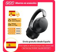 Auriculares QCY H3S Over-Ear de Alta Resolución con Sonido Espacial LDAC, H3S -56dB, Cancelación de Ruido Adaptativa, Inalámbricos, Bluetooth 6.0, 102 Horas de Duración H3S-BLACK