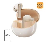 Auriculares QCY MeloBuds Pro HT08 inalámbricos Bluetooth con Cancelación de Ruido ANC Oro