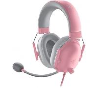 Razer BlackShark V2 X - Auriculares Gaming con Cable Multiplataparama (Diafragmas de 50mm TriForce, Micrófono Cardioide HyperClear, Ligereza y Comodidad, Compatibilidad Multiplataparama) Rosa