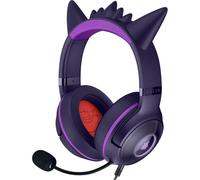 Razer Kraken Kitty V2 - Auriculares USB (Púas de Gengar, iluminación reactiva al Stream, micrófono cardioide HyperClear, Controladores Triforce de 40 mm, Sonido Envolvente 7.1) Edición Gengar
