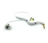 Auriculares retráctiles mono para Galaxy A01 A10e A11 A21 A20 A50 A51 A71-3.5 mm con micrófono manos libres compatibles con Samsung Galaxy A71 5G A51 A50 A21 A20 A11 A10e A01