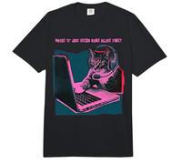 Auriculares Retro Cat Gamer Needs Alone Time para portátil Comfort Colors Adult Heavyweight T-Shirt