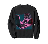 Auriculares Retro Cat Gamer para portátil Feline Sudadera