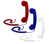 Auriculares Retro Para Movil, 3 Piece Teléfono Antiguo Para Movil Tipo-C | Retro Phone Handset Con Micrófono Y Altavoz, Para El Hogar, Oficina, Escuela, Trabajo, Cocina, Mesita, Escritorio Y Viajes
